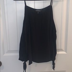 Express shoulderless blouse